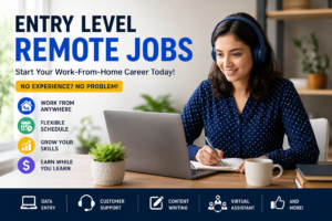 entry level remote jobs